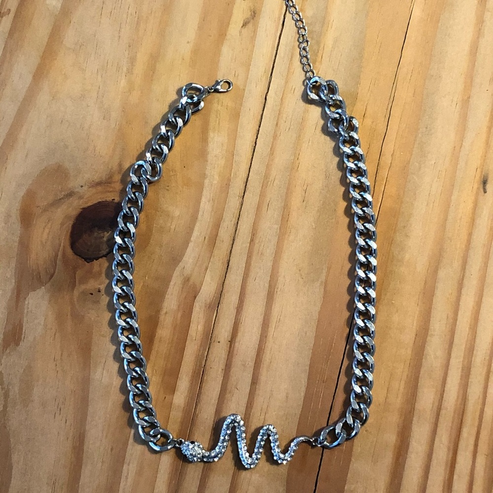 Snake Pendent Necklace - Picture 3 of 4